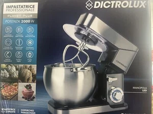 impastatrice planetaria 10 litri DICTROLUX 2000W 6 VELOCITA - Foto 1 di 3