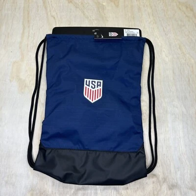 NEW USA Soccer Nike Brasilia Gymsack Midnight Navy Blue - Image 1 of 4