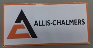 ALLIS-CHALMERS "BIG A" BANNER - 48" X 24" - Bild 1 von 1