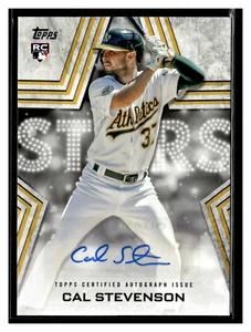 Cal Stevenson RC - 2023 Topps Baseball Stars Autographs #BSACST - Foto 1 di 2