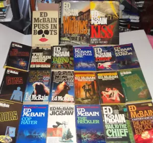 Ed McBain 19 Taschenbücher und 3 Hardcover. 87th Precinct Police Procedural Mystery - Bild 1 von 8