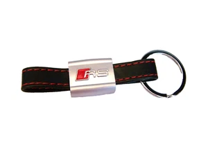 A Quality Leather AUDI RS Key Ring / Key Fob - New - Picture 1 of 1