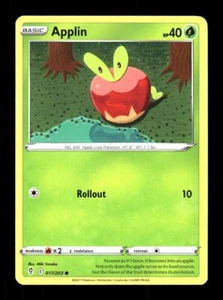 Pokemon Evolving Skies Applin 017/203 - Picture 1 of 1