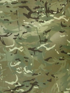 British Army Waterproof 1100D Denier CORDURA® MTP Vista Camo Camouflage Fabric - Bild 1 von 2