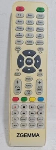 Original Original ZGemma KM-1998 SET TOP BOX Fernbedienung geprüft und gereinigt - Bild 1 von 2