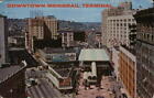 1962 Seattle,Wa Downtown Monorail Terminal King County Washington Postcard