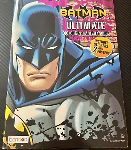 Batman Ultimate Coloring & Activity Book Bendon 2015 DC (No Sickers or Posters) - Picture 1 of 5