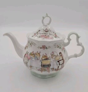 Royal Doulton Brambly Hedge volle Größe Teekanne - Bild 1 von 18