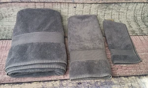 POTTERY BARN Classic 100% Cotton Turkish Bath Towel Set of 3 - See Description* - Picture 1 of 13