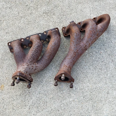 Coletor de escape de ferro fundido motor BMW E36 M50 11621716733 11621716736 - Imagem 1 de 4