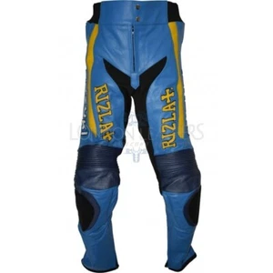 RIZLA+ Suzuki Motorcycle Leather trousers - Picture 1 of 2