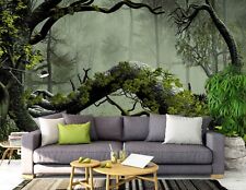 3D Tree Trunk N063 Wallpaper Wall Mural Removable Self-adhesive Sticker Eve