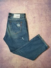 MEK Denim Distressed Cannes Slim Cut Jeans Size 40x30