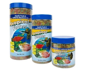 Aquatic Foods Inc. Premium Tropical Fish Flakes for Angel Fish Tetras Guppies... - Picture 1 of 5