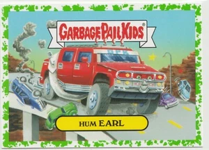 Hum Earl #4a Green Garbage Pail Kids GPK 2016 American As Apple Pie In Your Face - Picture 1 of 2