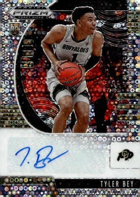 2020 Prizm Draft Picks Tyler Bey Fast Break Auto - Image 1 of 2