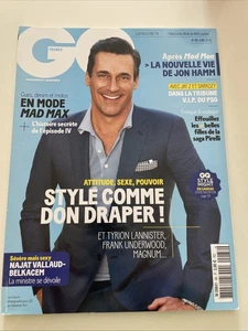 GQ Magazine N° 88/ 2015 / French / (Voir Sommaire) Jon Hamm - Imagen 1 de 2