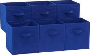 Collapsible Fabric Storage Cubes Organizer with Handles, 27 X 27 X 28 Centimeter - Picture 1 of 9