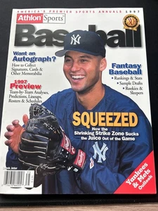Athlon Sports Magazine 1997 Preview Derek Jeter Yankees Newsstand - Picture 1 of 2