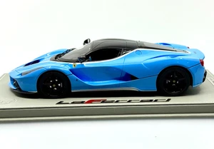 1/18 BBR Ferrari LaFerrari Light Blue Gloss Black Roof - P1867TM - RARE - NEW! - Picture 1 of 6