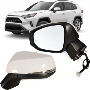 Espejo retrovisor izquierdo del conductor para Toyota Rav4 2019-2025 con intermitente eléctrico térmico - Imagen 1 de 5