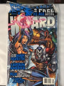 Wizard Magazine #45 May 1995 Sealed,Jim Lee Cover  w/ Fleer Marvel Metal Cards - Picture 1 of 6