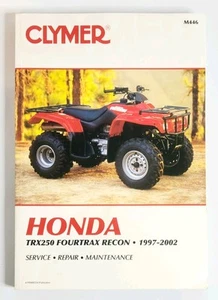 Clymer Honda TRX250 2002 2001 2000 1999 1998 1997 Fourtrax Recon manual de servicio  - Imagen 1 de 8