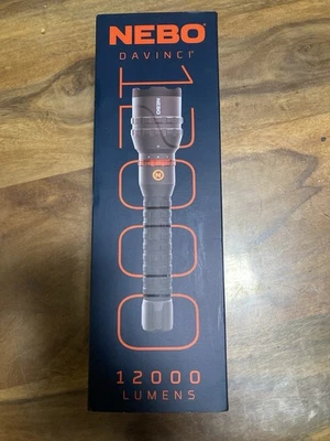 NEBO LED Torch Black, Grey - Rechargeable 12000 lm, 11.55 in - Image 1 of 4