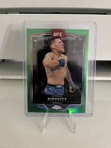 Topps Chrome UFC 2025 - Esteban Ribovics Green Refractor /99 Lightweight # 75 - Bild 1 von 2