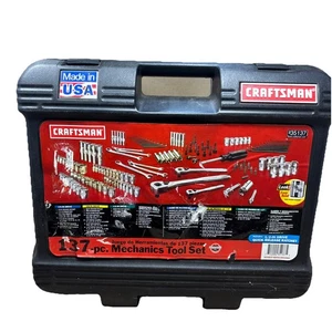 Craftsman USA 137 Piezas Juego de Herramientas Mecánicas 35137 935137 LEER - Imagen 1 de 19