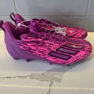 adidas Men's Adizero 12.0 Poison Football Cleats Sonic Fuchsia IG7217 US: 9.5 - Picture 1 of 9