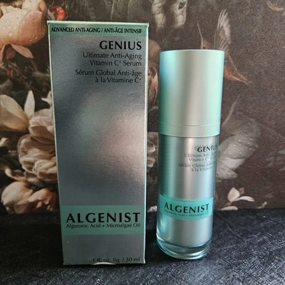 ALGENIST GENIUS Ultimate Anti-aging Vitamin C+ Serum - 1oz - Alguronic Acid NEW - Image 1 of 4
