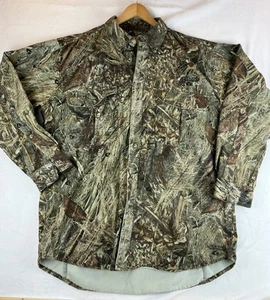 Browning Thick Mossy Oak Camo Long Sleeve Shirt Size XL - Picture 1 of 8