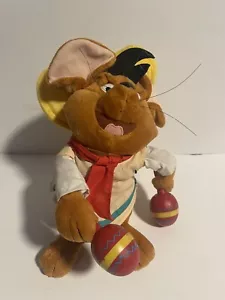 Gemmy Warner Bro Studio store 10" Serenading Speedy Gonzalez Animated plush Rare - Picture 1 of 9