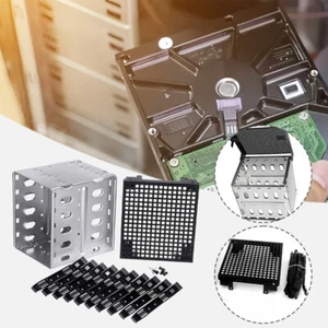 Cage Hard Rack SATA 5x3,5" Hard Disk Tray for Computer Hard Drive Cage Support~  - Bild 1 von 23