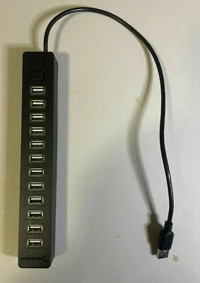 Sabrent 13 Port High Speed USB 2.0 Hub - 2 Switches HB-U14P - e73 - Image 1 of 4