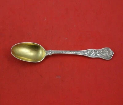 Olympian by Tiffany and Co Sterling Silver 4 O'Clock Spoon Gold Washed 4 3/4" - Image 1 of 3