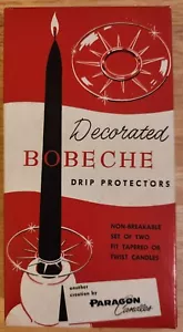 Vintage Christmas Candle Rings. Bobeche VictryLite Paragon New w Box. - Picture 1 of 3