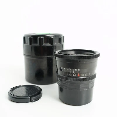 Jupiter 12 35mm F/2.8 LTM L39 red P black Body - Bild 1 von 4