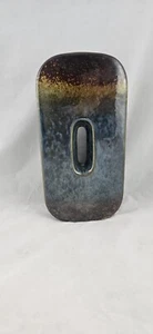 Vintage 1960's-70's Era MCM Drip Glaze Hollow Studio Art Vase - Picture 1 of 6