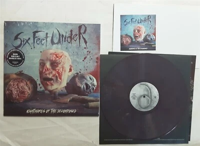 Six Feet Under Nightmares Of The Decomposed Dark Vio(lent) Vinyl Record new - Image 1 of 2