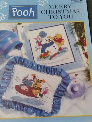 Leisure Arts Designs  Pooh! "Merry Christmas To You" Cross-stitch  - Image 1 of 4