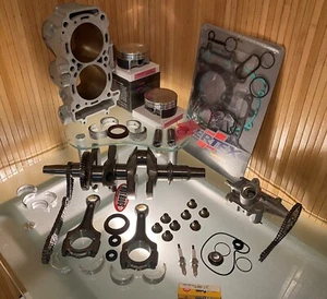 2017-25 POLARIS RZR TURBO S / RZR XP PRO ENGINE REBUILD / Crank+Cylndr+OILPump - Foto 1 di 3