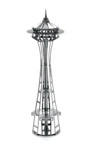 Metal Earth Seattle Space Needle Fascinations 3D metallo modello fai da te kit MMS014 regalo - Foto 1 di 10