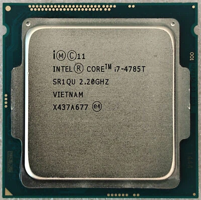 Intel Core i7-4785T 3,20 GHz socket 4 core LGA1150 processore testato SR1QU - Immagine 1 di 2