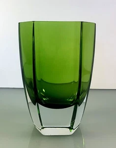 Art Deco inspirierte Murano Sommerso Vase - Bild 1 von 5