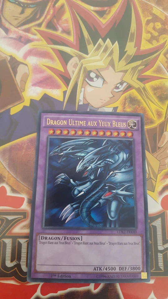Yu-Gi-Oh! Dragon Blanc Ultime aux Yeux Bleus LDK2-FRK40 1st Ultra Rare Française - Photo 1/1