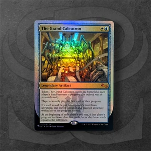 The Grand Calcutron •The List Reprints Foil• Mythic Legendary Artifact, Unfinity - Bild 1 von 2