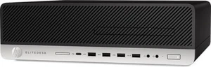 PC  HP Elidesk  800 G3 SFF I7-6700 4Ghz 8Go DDR4 240Go SSD + 500Go  W10 - Foto 1 di 1