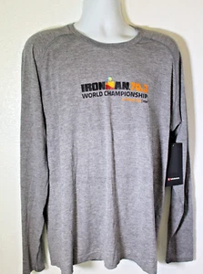 Camiseta gris Lululemon para hombre XL Ironman World Championships LS Metal Vent Tech - Imagen 1 de 4